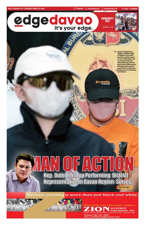 edge davao|Edge Davao Vol. 15 Issue 314 .